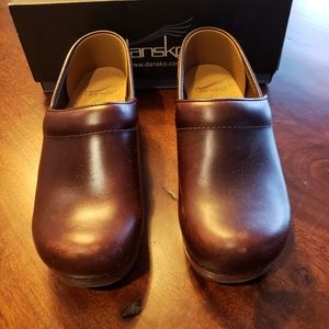 Dansko Brown Clogs